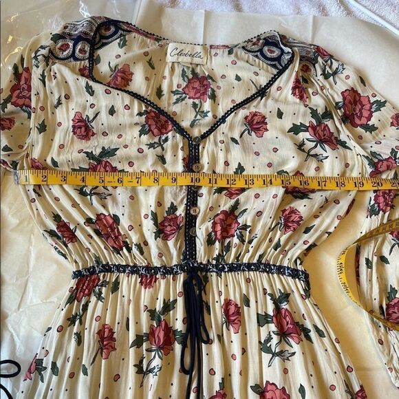 CLEOBELLA Floral Mini Dress.Size S - Picture 15 of 15